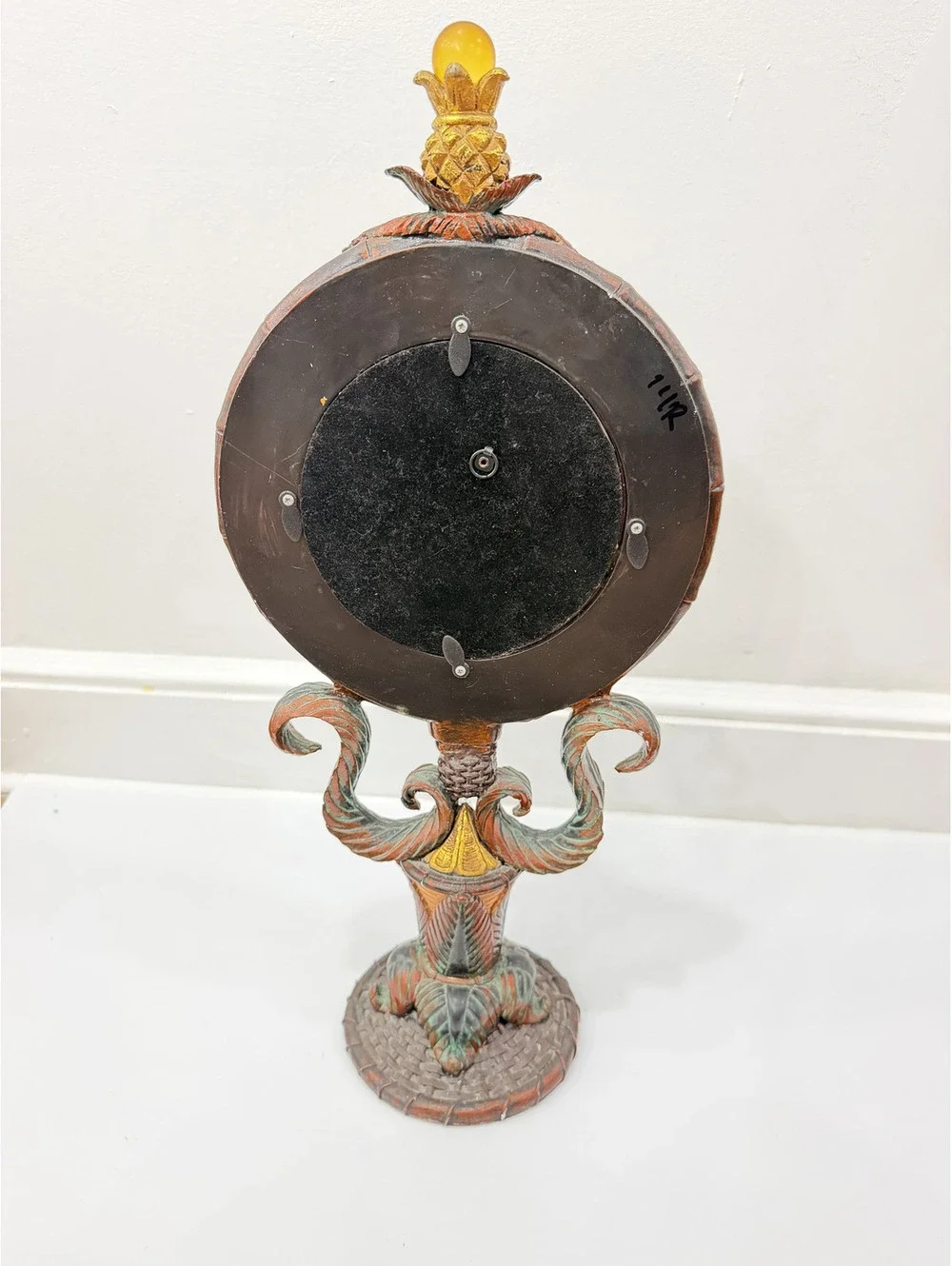 Vintage Beautiful colorful dressing table mirror 18 inches tall